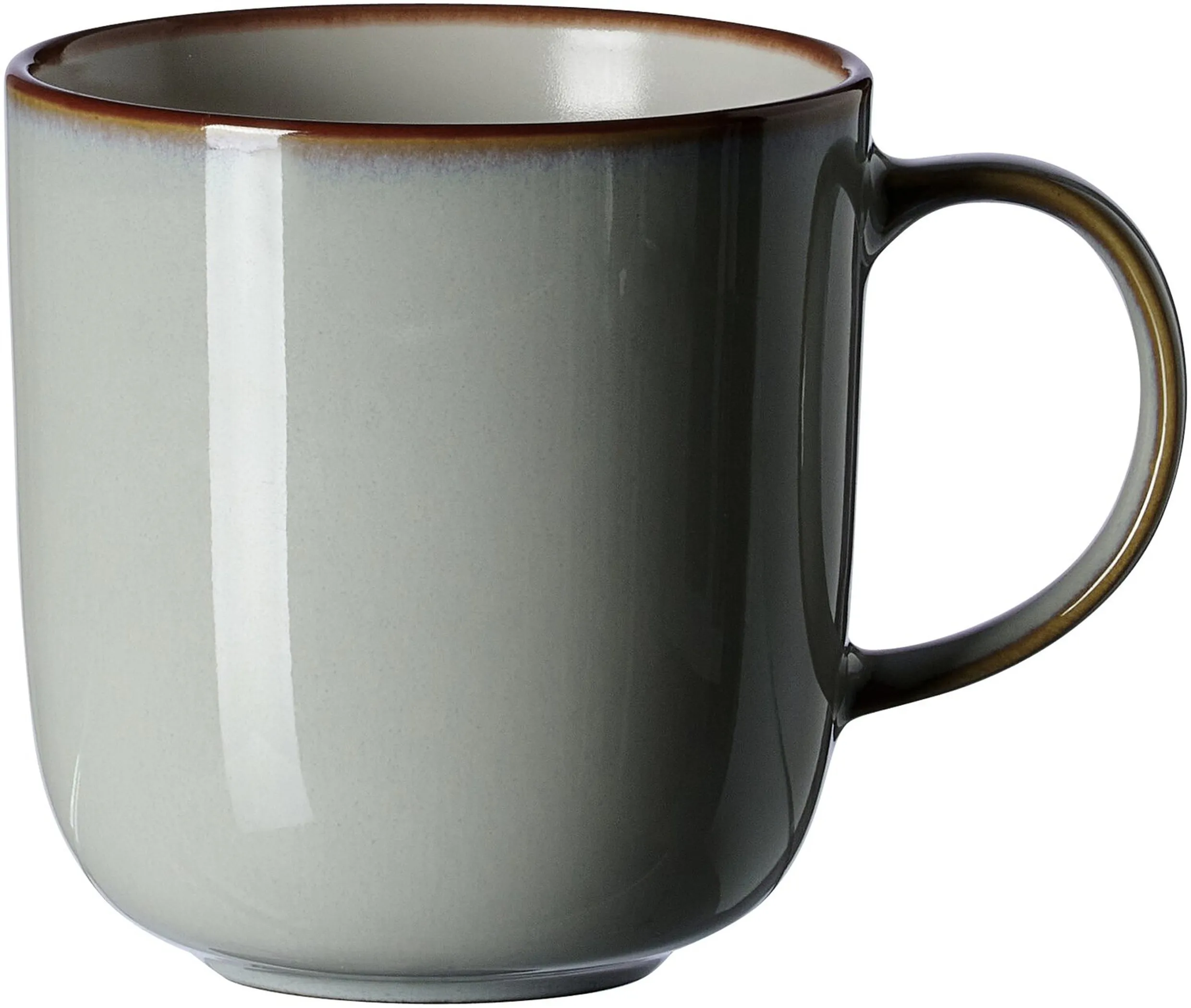 Kaffeebecher | Portofino | Steinzeug | Grau | 400 Ml