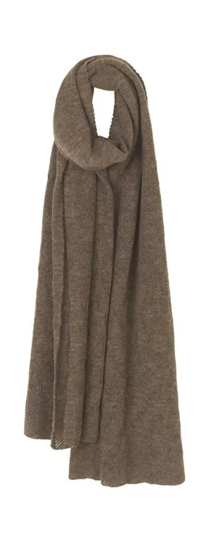 Elvang Schal PARIS, brown