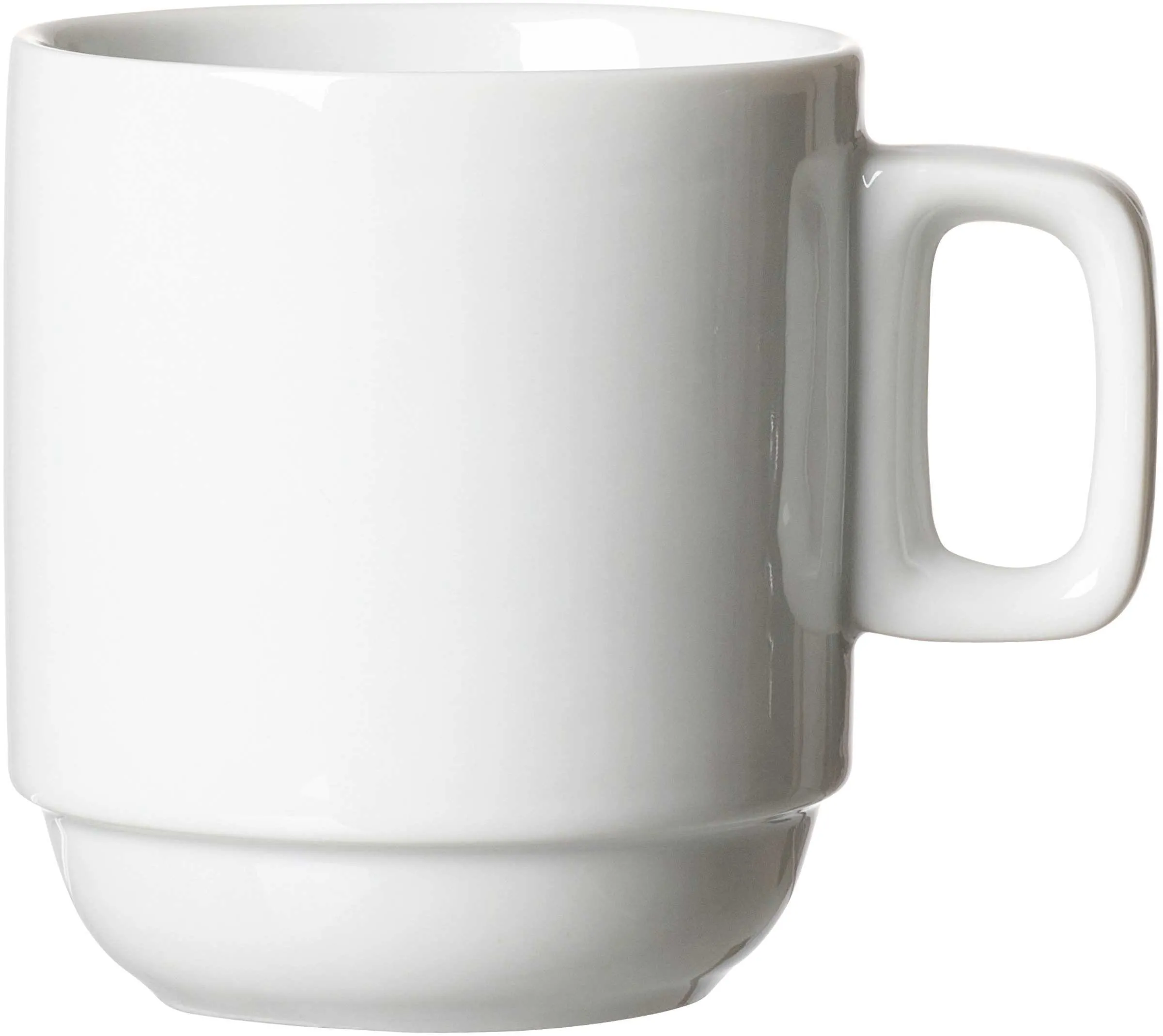 Kaffeebecher | Bianco | Porzellan | Weiss | 245 Ml