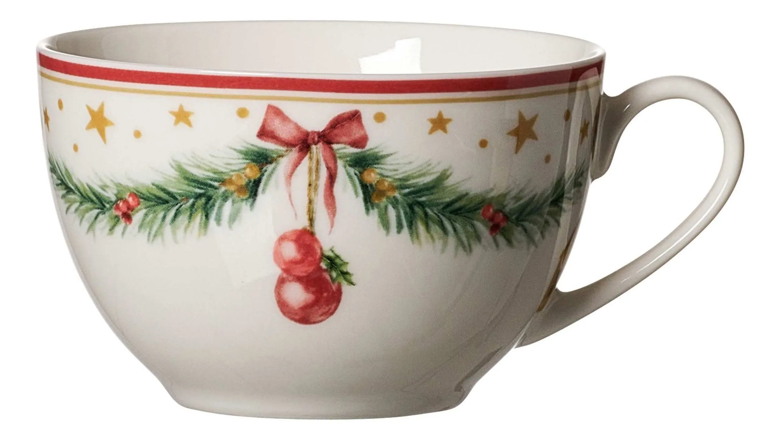 Kaffee Obertassen | Holly | Porzellan | Bunt | 250 Ml