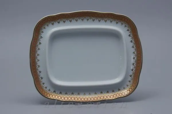 Unterteil für eckige Butterdose - Hutschenreuther Maria Theresia Würzburg