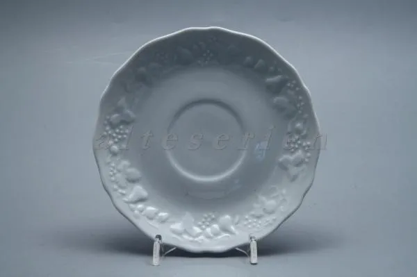 Untertasse für Kaffee Tee - Philippe Deshoulieres California weiß