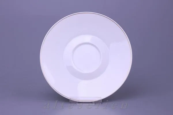 Untertasse für Tee - Rosenthal Form 2000 Continental Gold Accord