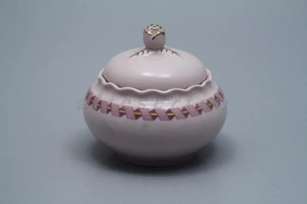 Zuckerdose - Hutschenreuther Porcelaine Rosé Désirée Liliane