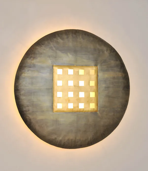 Holländer Wandleuchte DISQUE LARGE BRONZO