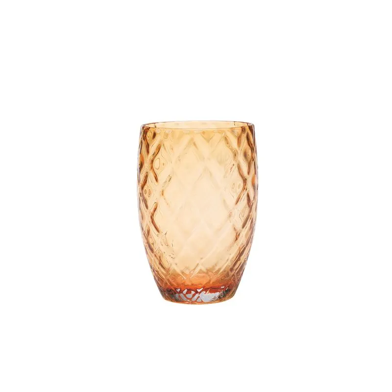Zafferano - Tumbler Ambra 38 cl Losanghe