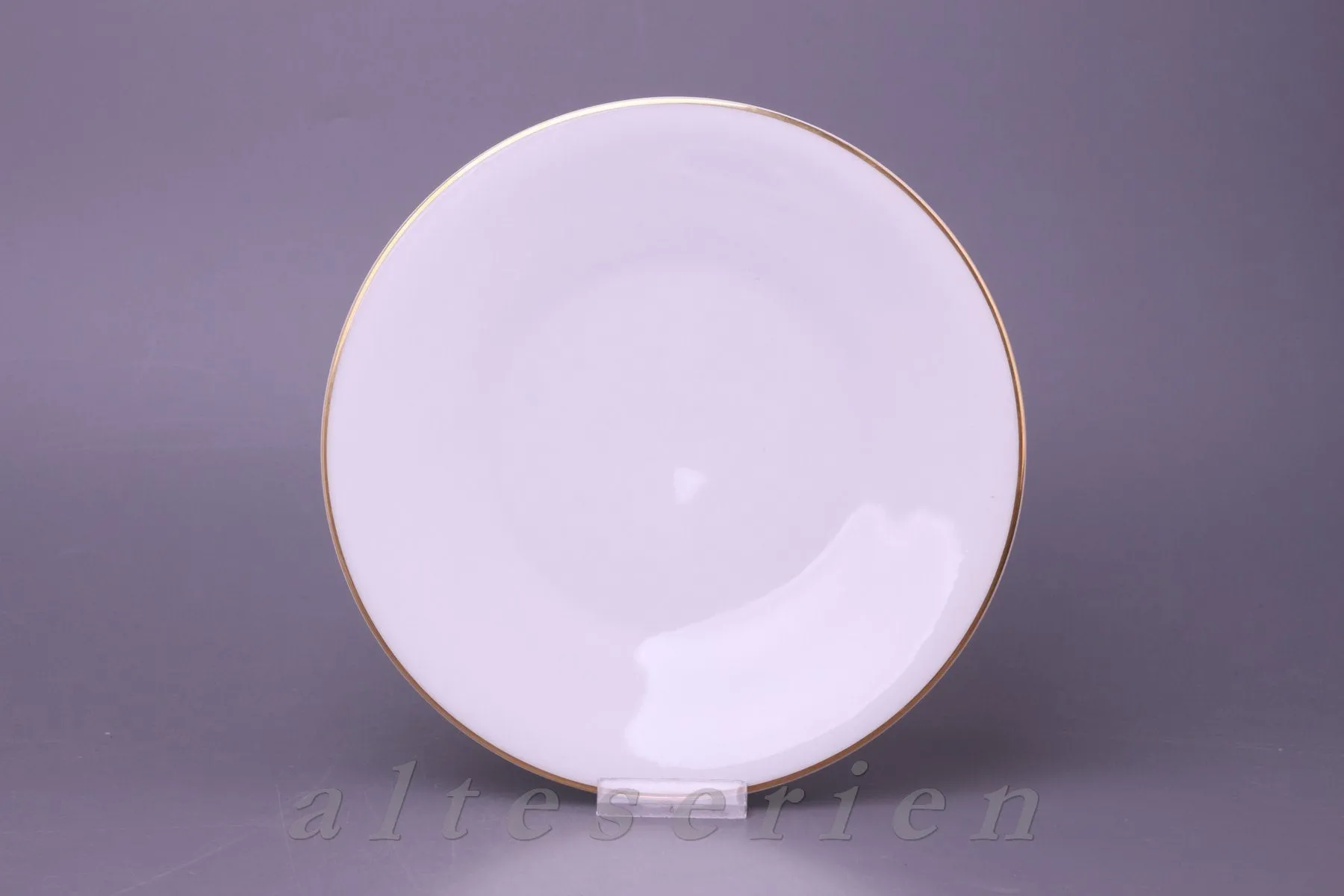 Kuchenteller - Heinrich Anmut Scherbe weiß Goldrand 16117