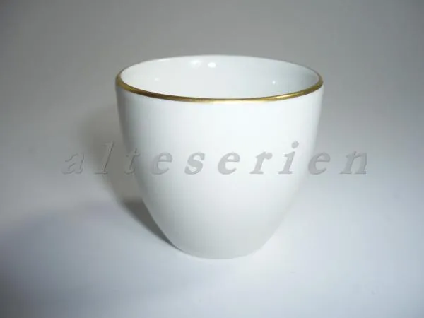 Eierbecher - Heinrich Anmut Scherbe weiß Goldrand 16117
