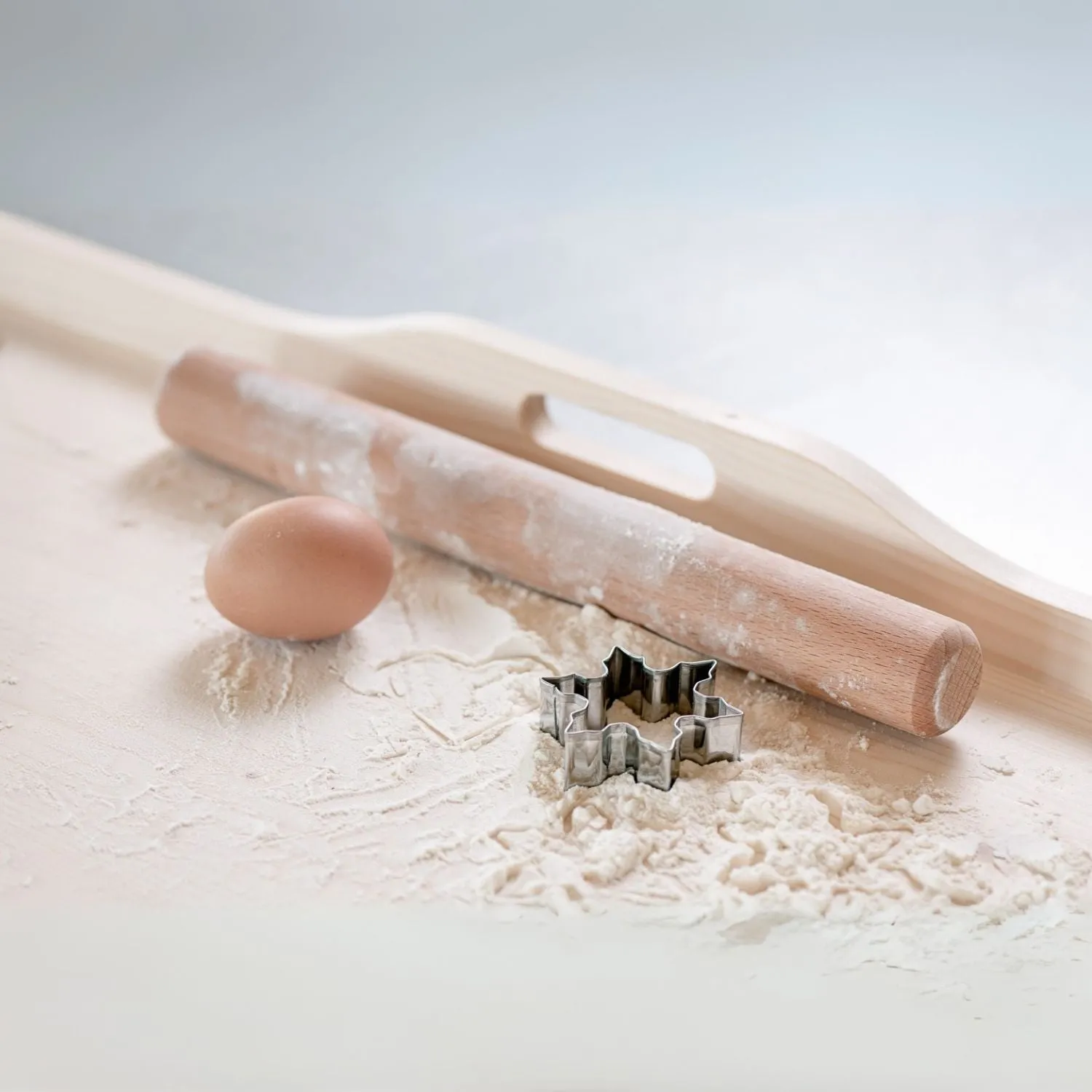 Teigrolle | grifflos | Buche | DM 3,5 x L 32 cm | Made in Germany