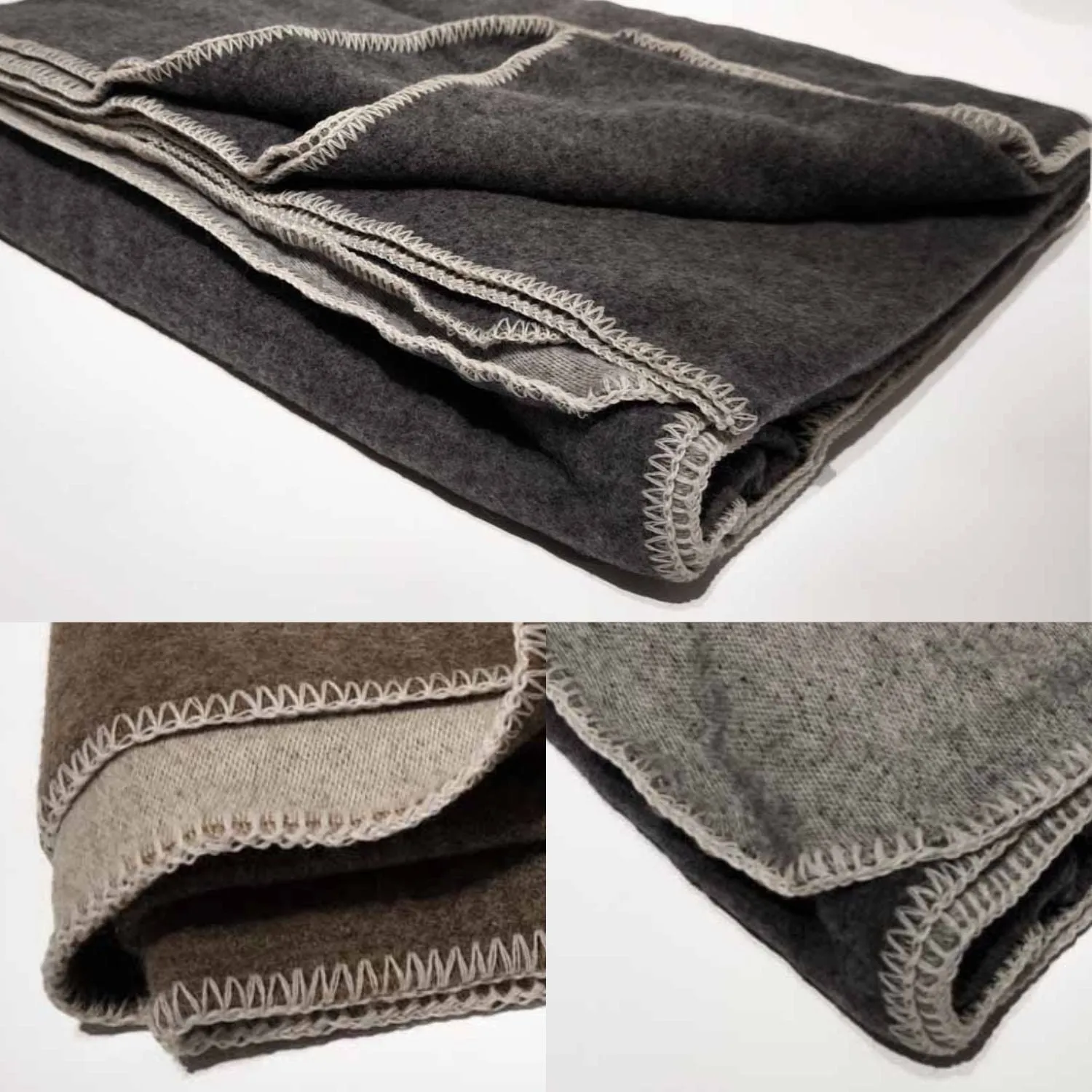 Wolldecke 'Feierabend' | 100 % Merinowolle | 150 x 200 cm | 380g/m² | verschiedene Farben | Made in Austria