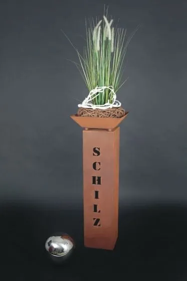 Rostsäule XL mit individuellem | Jabo-Design