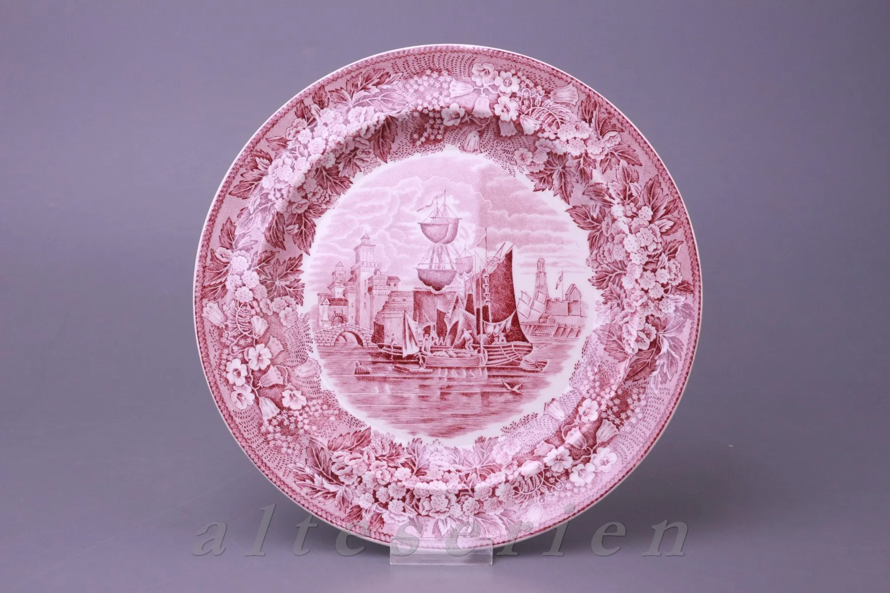 Kuchenteller - Wedgwood Ferrara violett