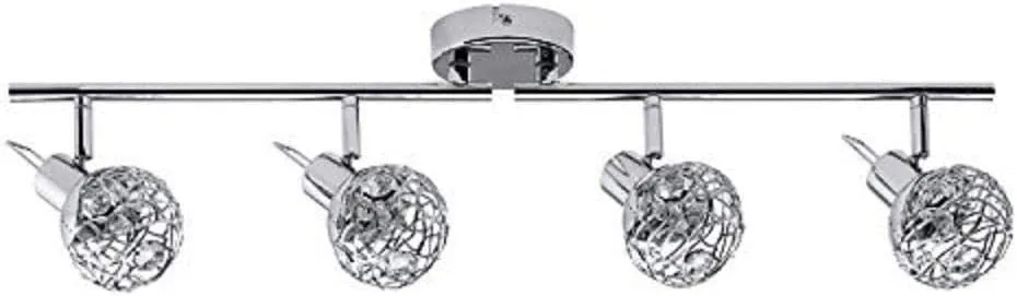 Nice Price Nice Price Spotlights A12 Balken 4x33WG9 230V Chrom Metall