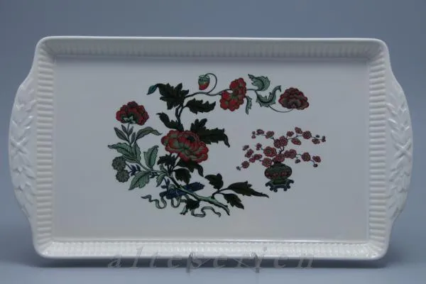 Tablett mit Griffen - Wedgwood Mandarin