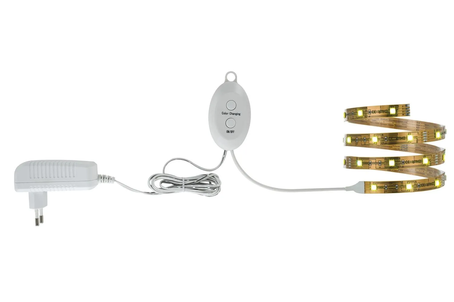 Nice Price Nice Price LED Stripe Set 1m RGB 7,2W 230/12VDC Kupfer Metall