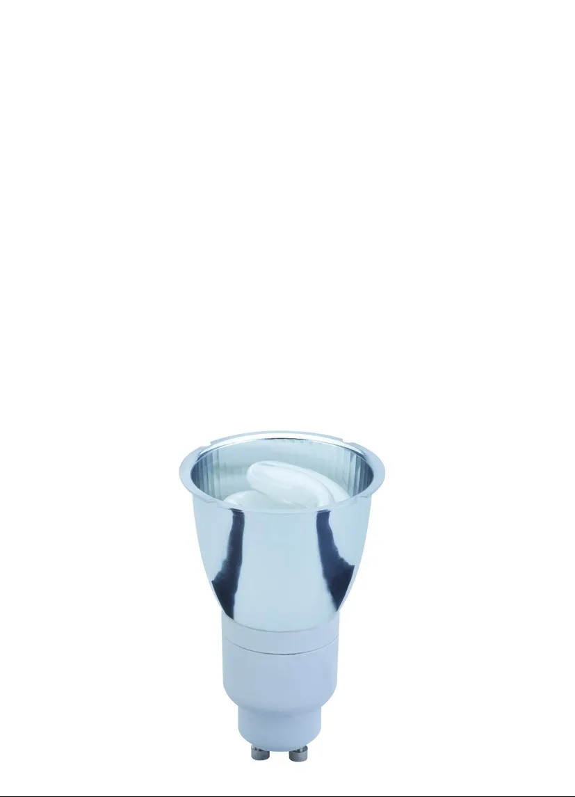 Paulmann Sparlampe Alureflektorlampe 8W GU10 Chromglanz Warmweiß
