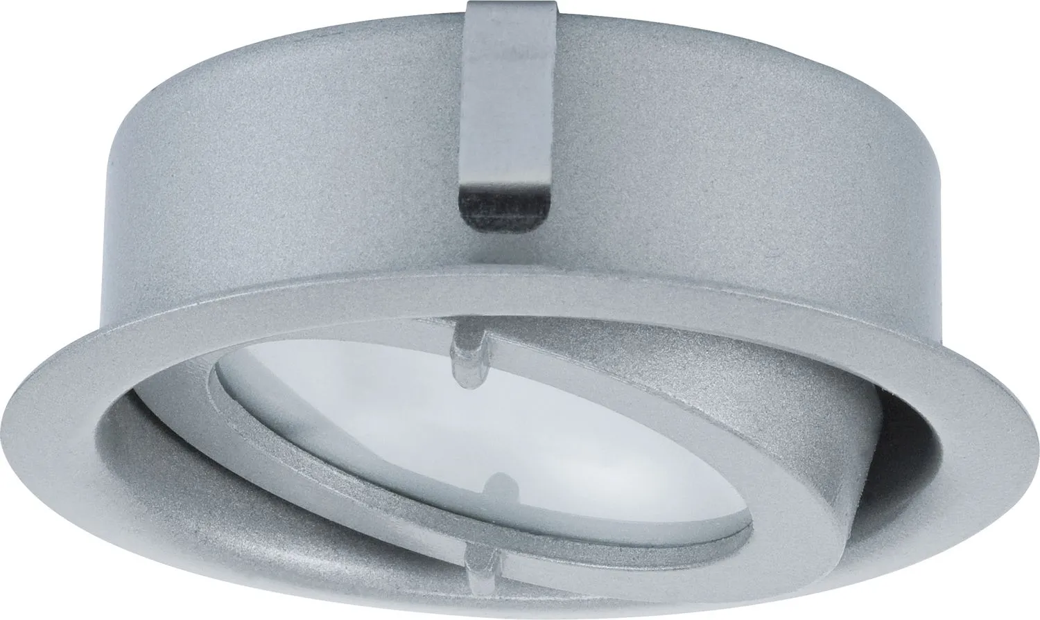 1 x Paulmann Möbel Einbauleuchten Dress schwekbar 12V G4 Einbau 60mm Chrom matt 20W inkl.