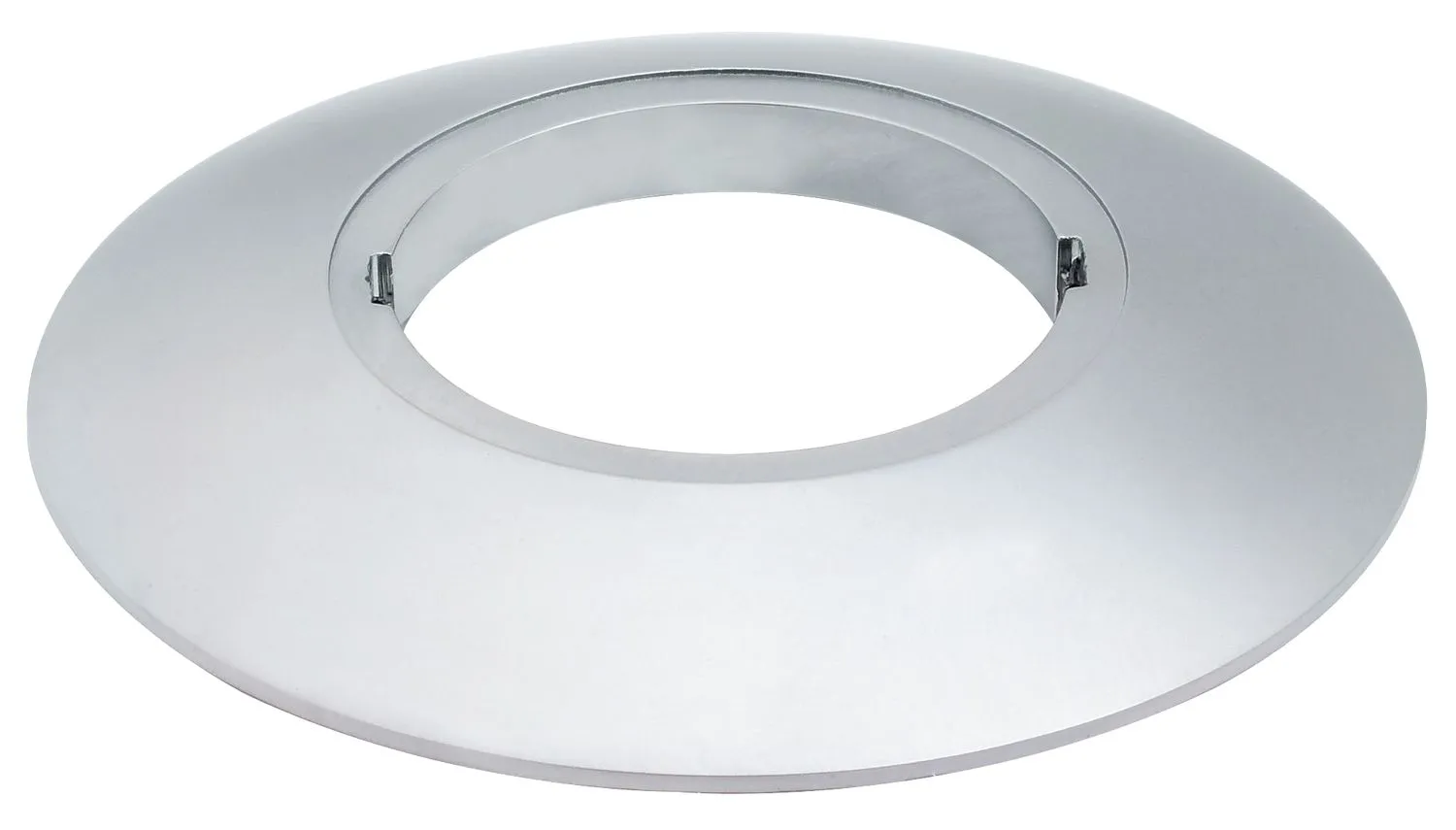 3er Set  Paulmann Profi Aufbauring rostfrei rund UpDownlight LED 80mm Chrom matt/Alu Zink