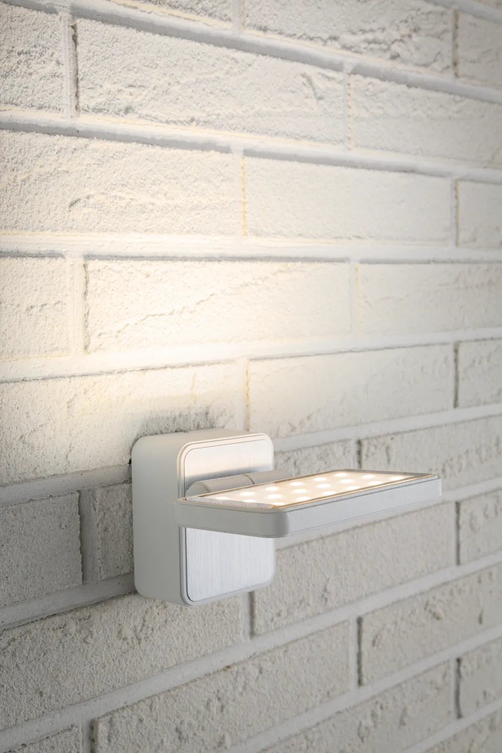 Paulmann Special Aufbauleuchte Set IP44 Board LED 1x6,8W 230V Weiß matt/Alu gebürstet Alu