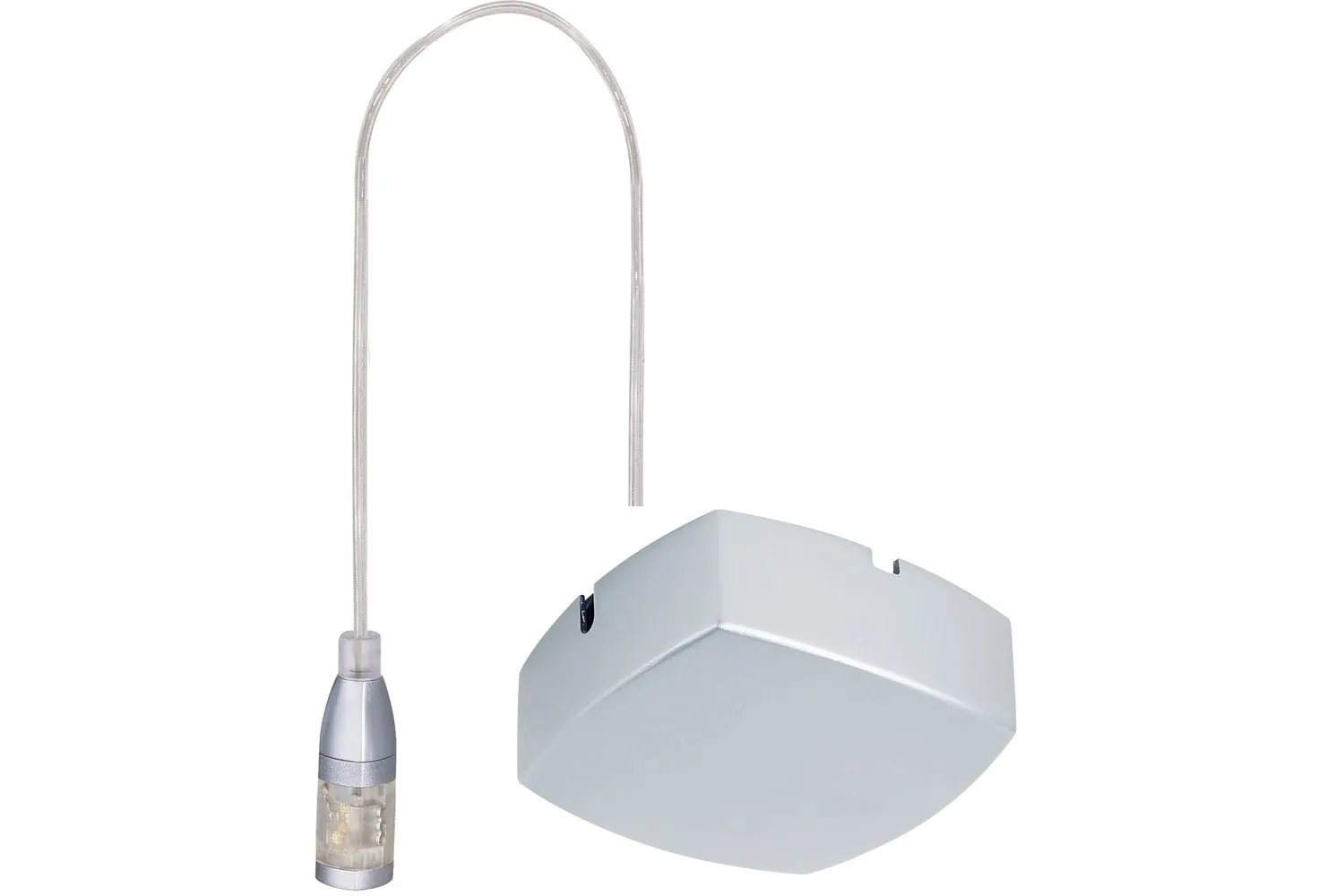 Paulmann WS HighWire Mono/Duo Stromeinspeisung max.1000/3000W Chrom matt 230V Kunstst