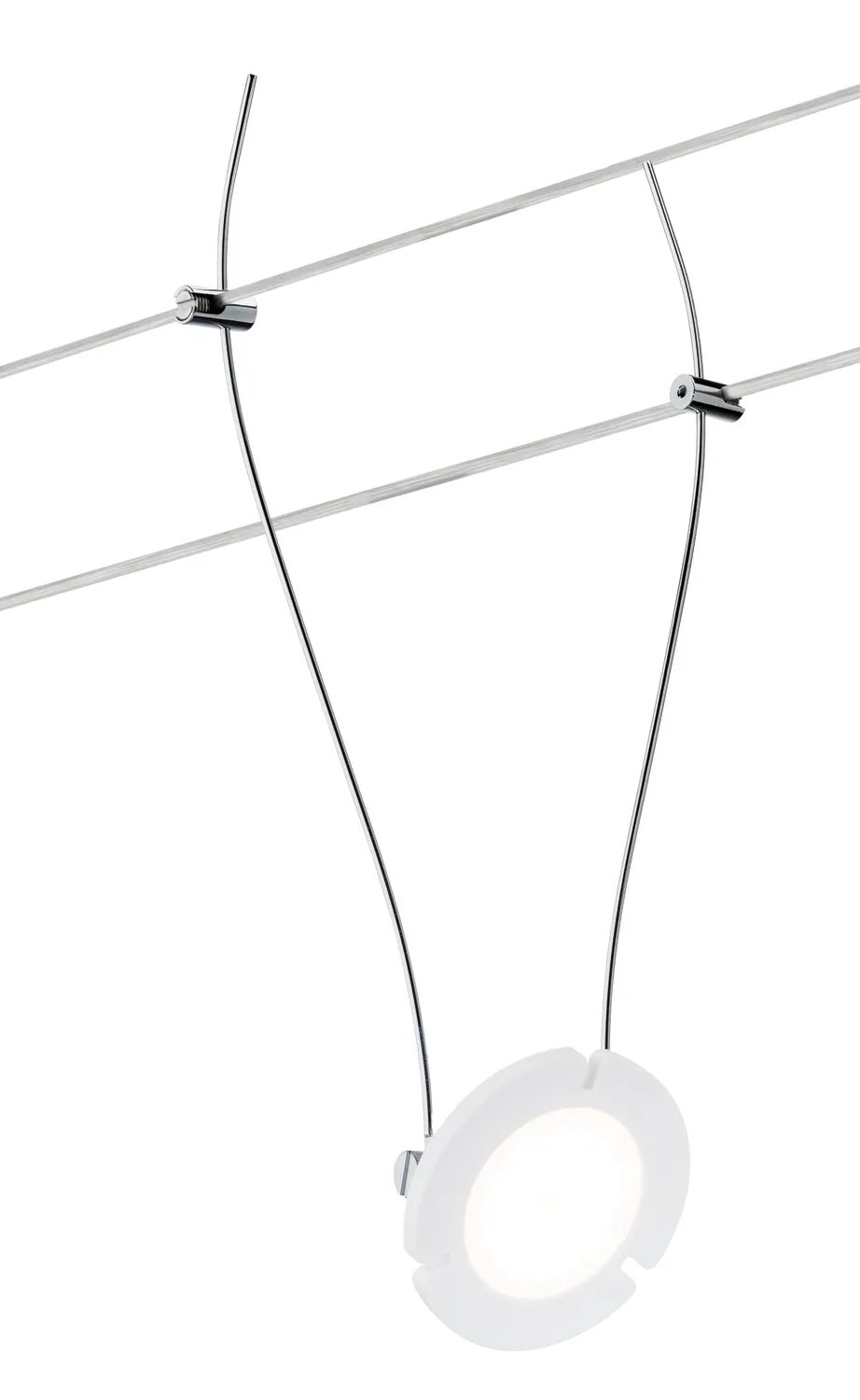 Paulmann Wire Systems DC Spot DaisyLED 1x4W Chrom matt 12V DC Kunststoff