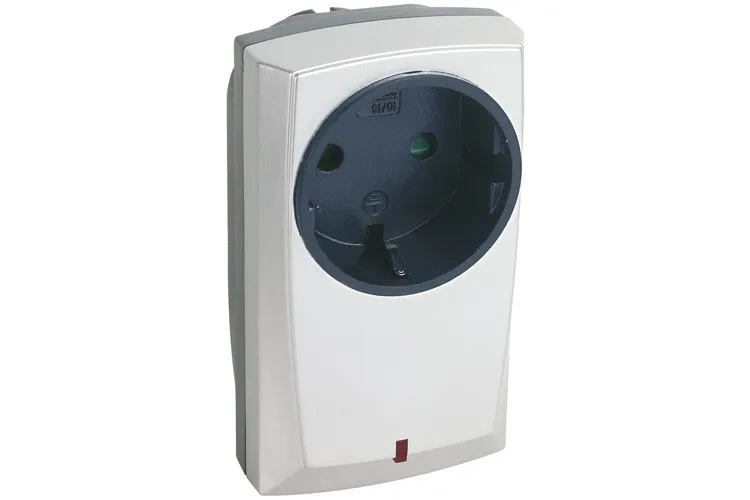 Paulmann Profi Funkdimmer Zwischenstecker 40-300W 230V Chrom matt