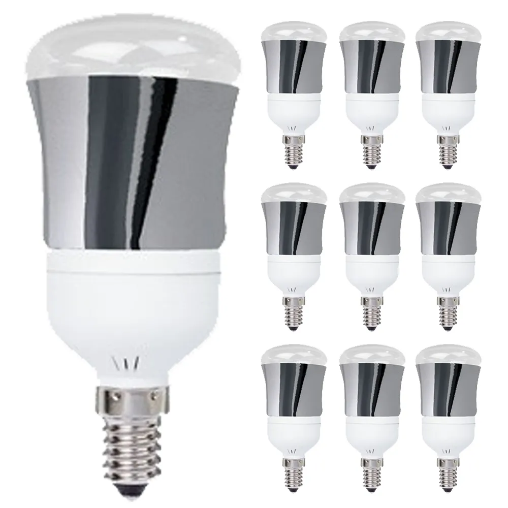 10 x 28014.10 Paulmann E14 Fassung LED R50 1W Tageslichtweiß