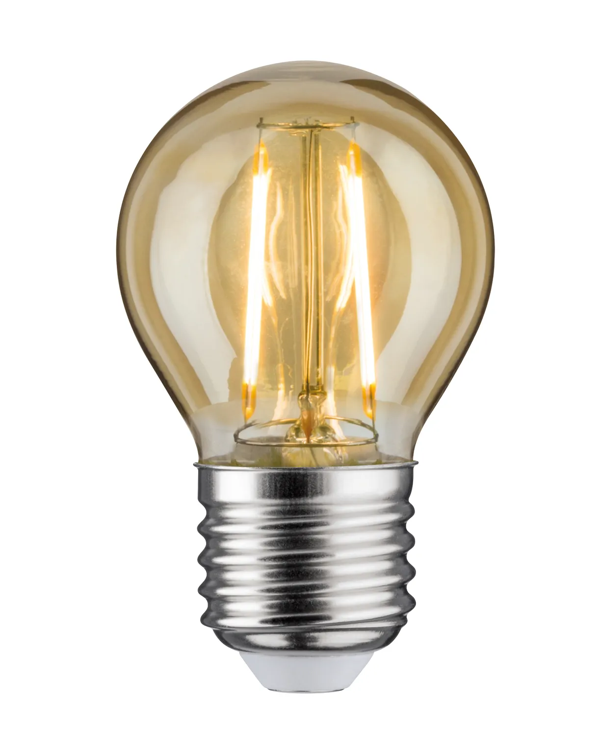 Paulmann LED Tropfen 4,5W E27 Gold 2500K dimmbar