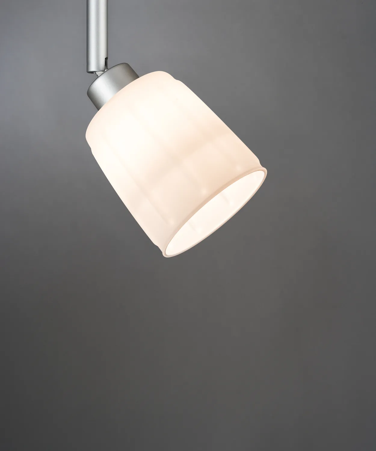 1 x Paulmann Lampenschirm Öffnung ca. 3,3 cm Turno Weiß Satin Glas Ersatzglas, Schirm, Ersatzschirm