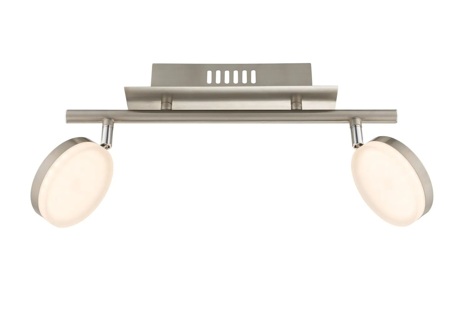 7893.02.54.0000 Wofi Deckenlampe Hook LED Deckenleuchte 2 x 8w 3.000 K 1.200 lumen Chrom