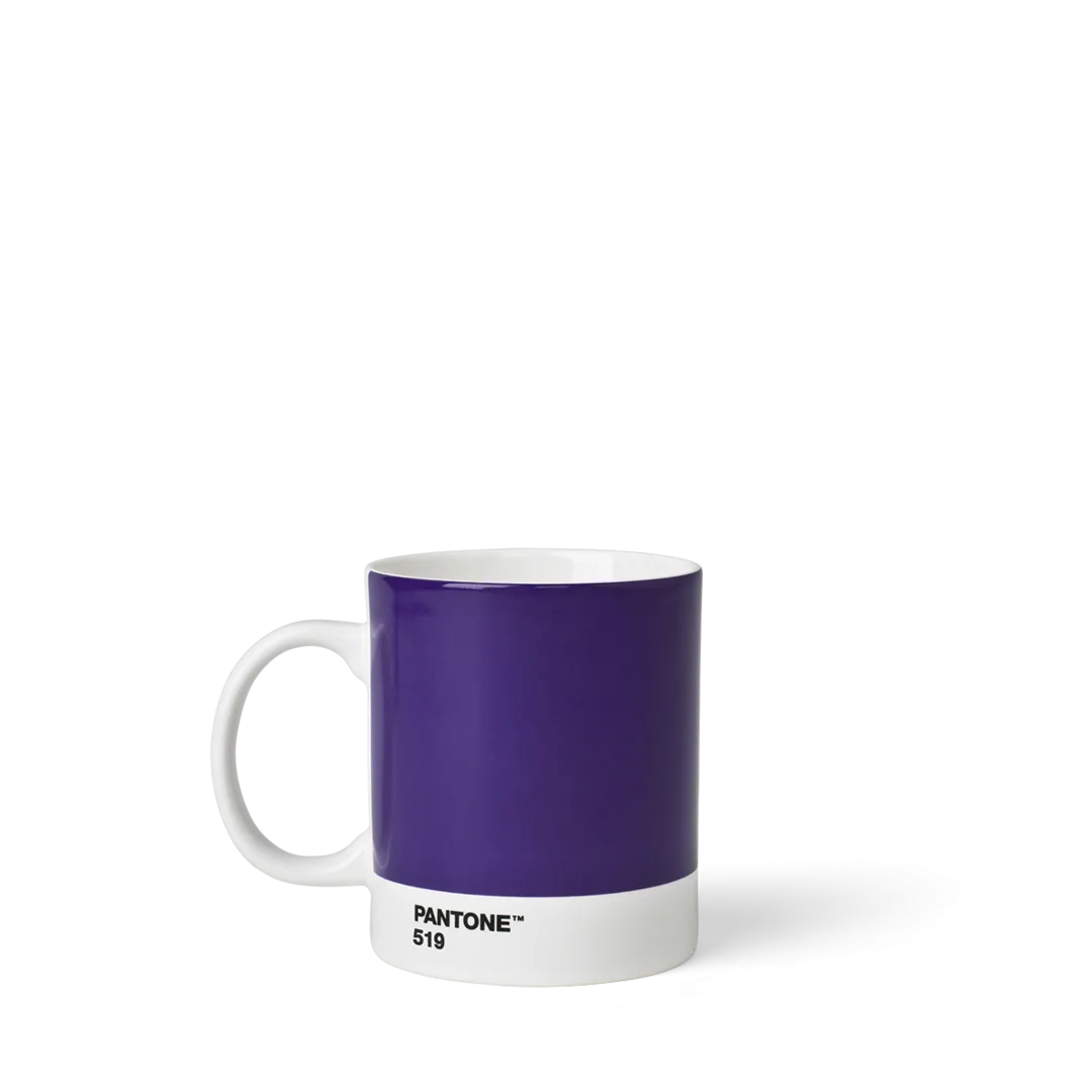 Pantone Porzellan-Becher VIOLET 519