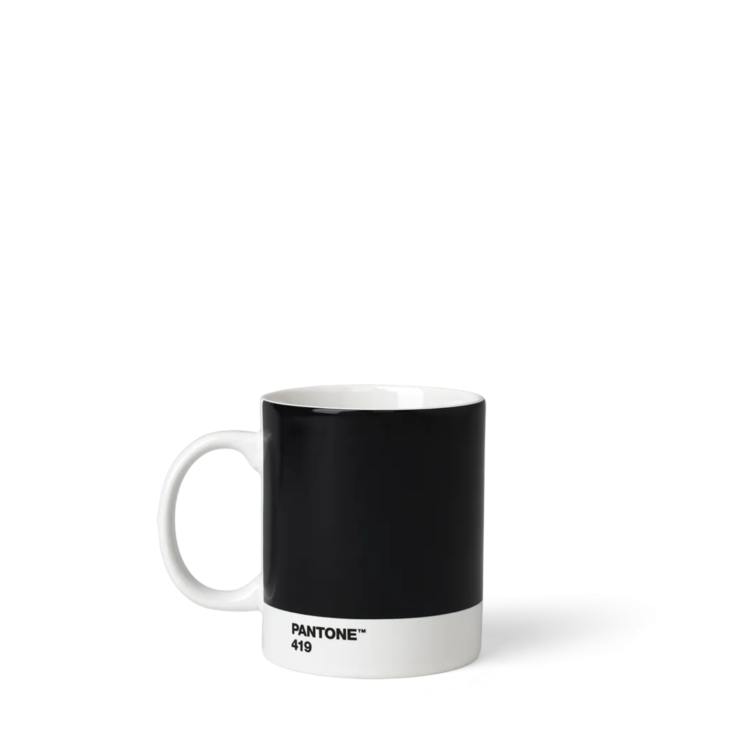 Pantone Porzellan-Becher BLACK 419