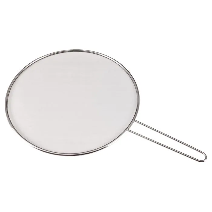 Pfannen-Spritzschutz aus Edelstahl, Ø 29 cm