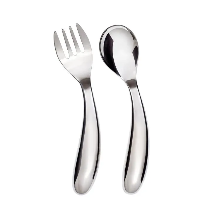 Kinder Esslernbesteck Kinderbesteck 2-tlg. in Kunststoffbox