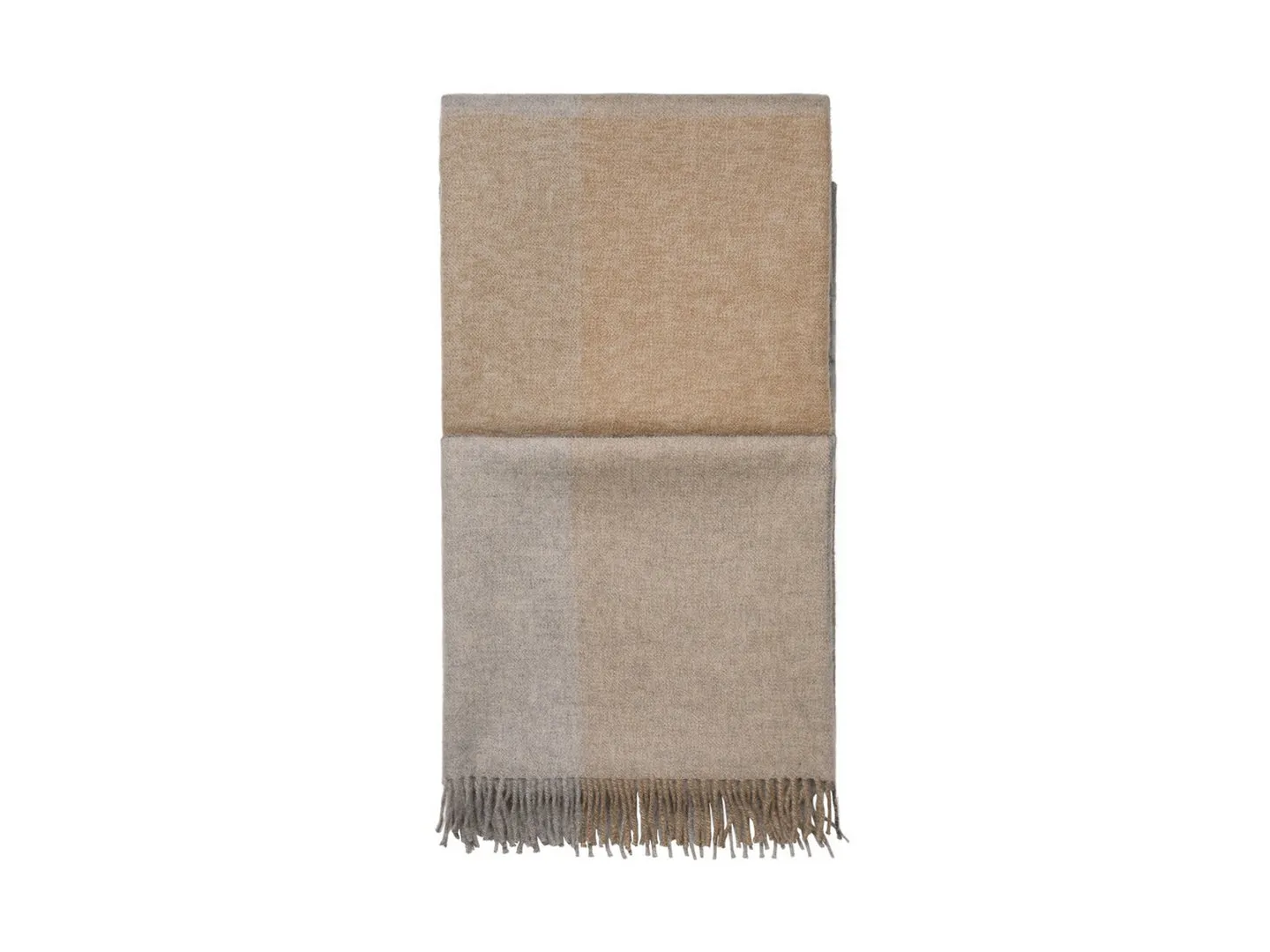 Elvang Decke BLOCKS, camel