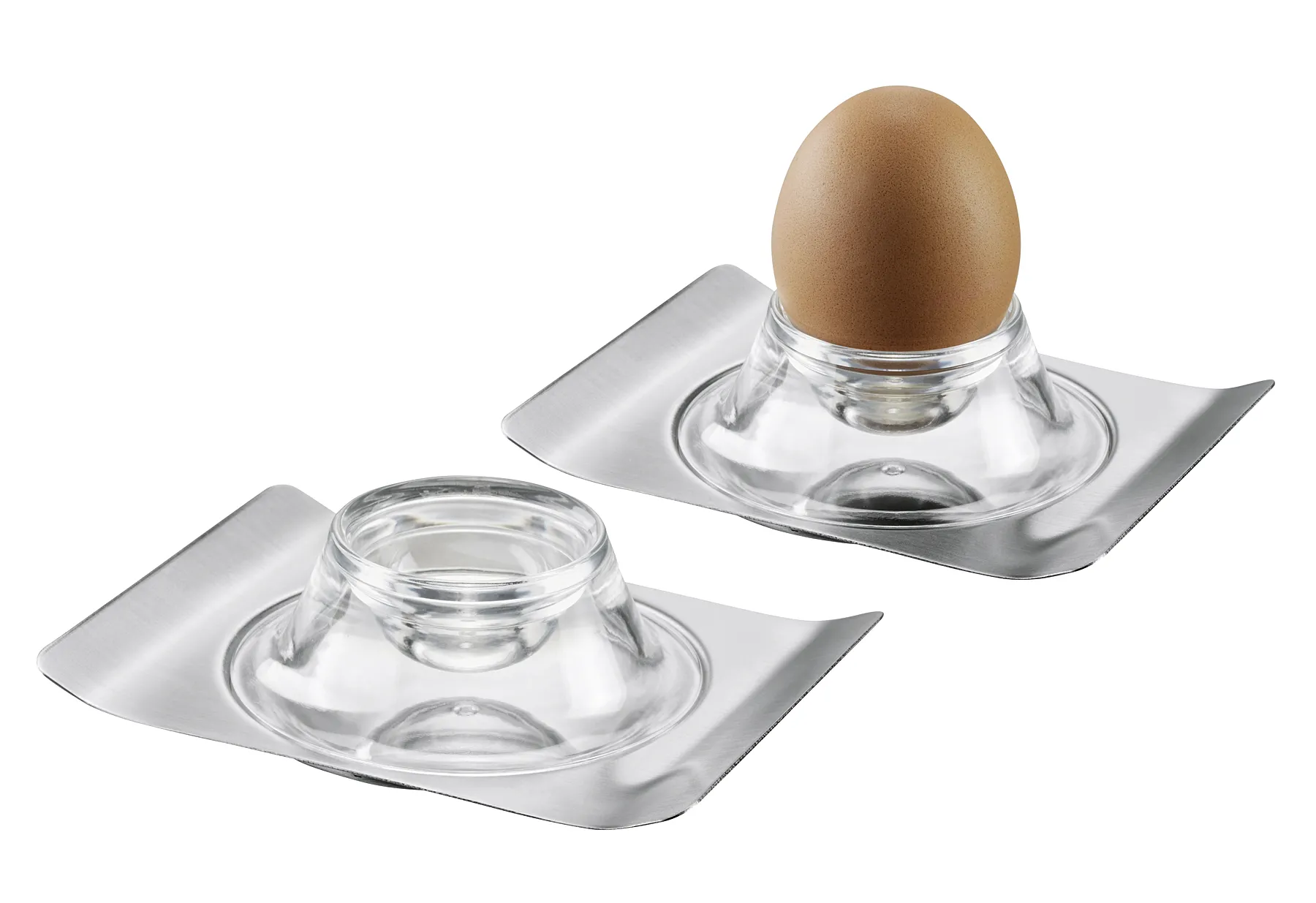 Eierbecher Brunch 2er Set Untersetzer auch für Flaschen, Tassen und Gläser