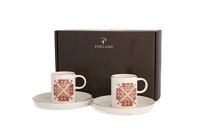 Porland ARABESQUE Design6 Mokkaset 4-teilig