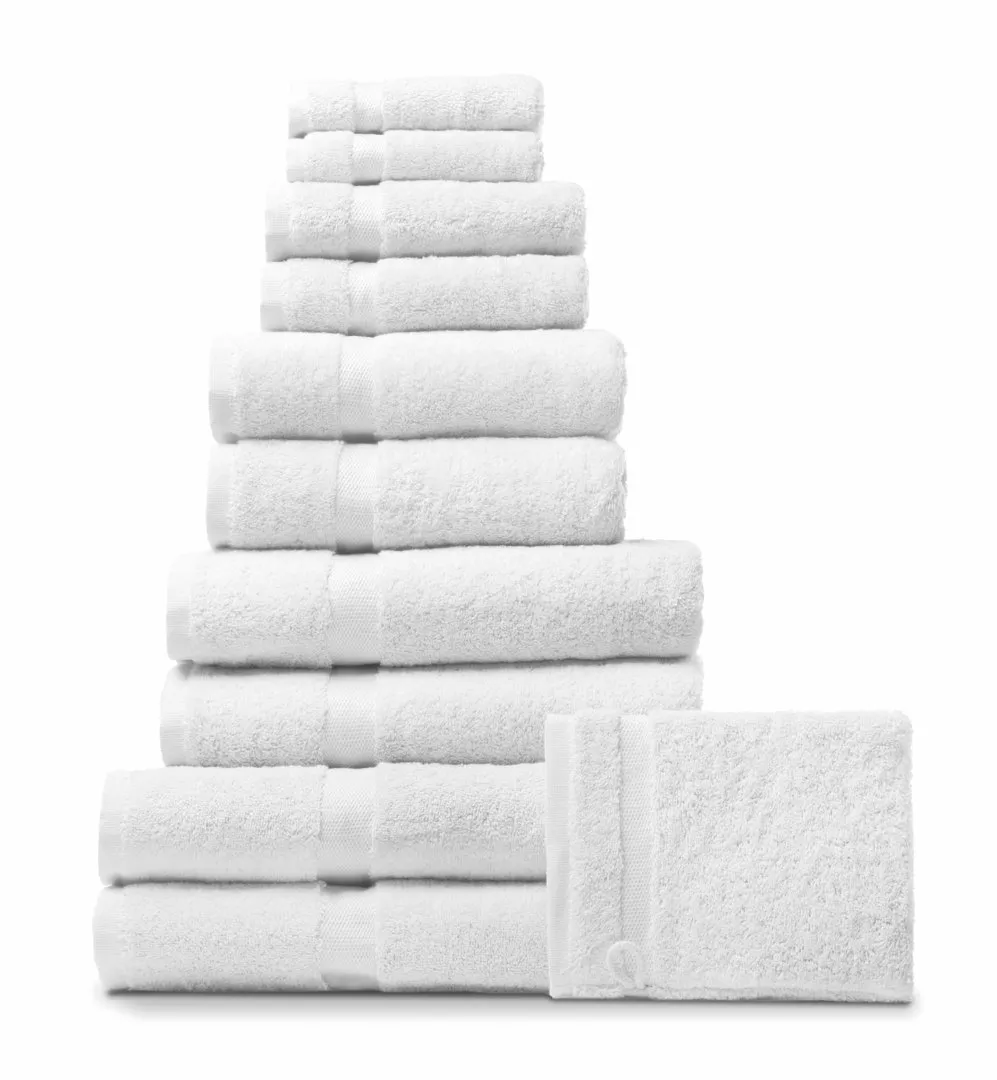 Rhomtuft Handtuch PRINCESS, weiß