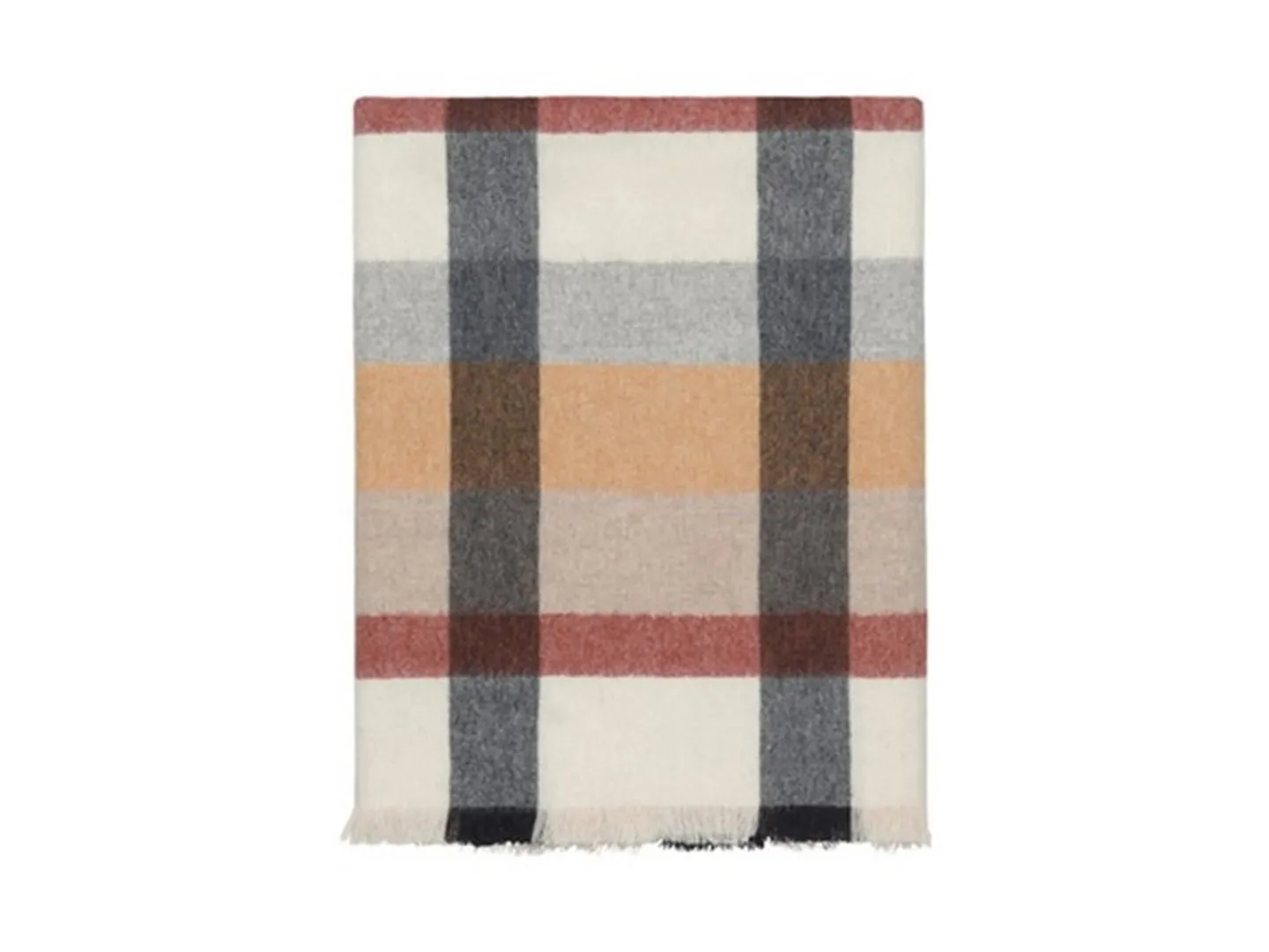 Elvang Plaid INTERSECTION, rusty red