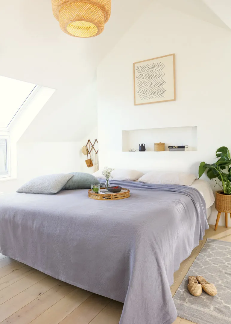 Biederlack Tagesdecke SUNSET FEEL, grey