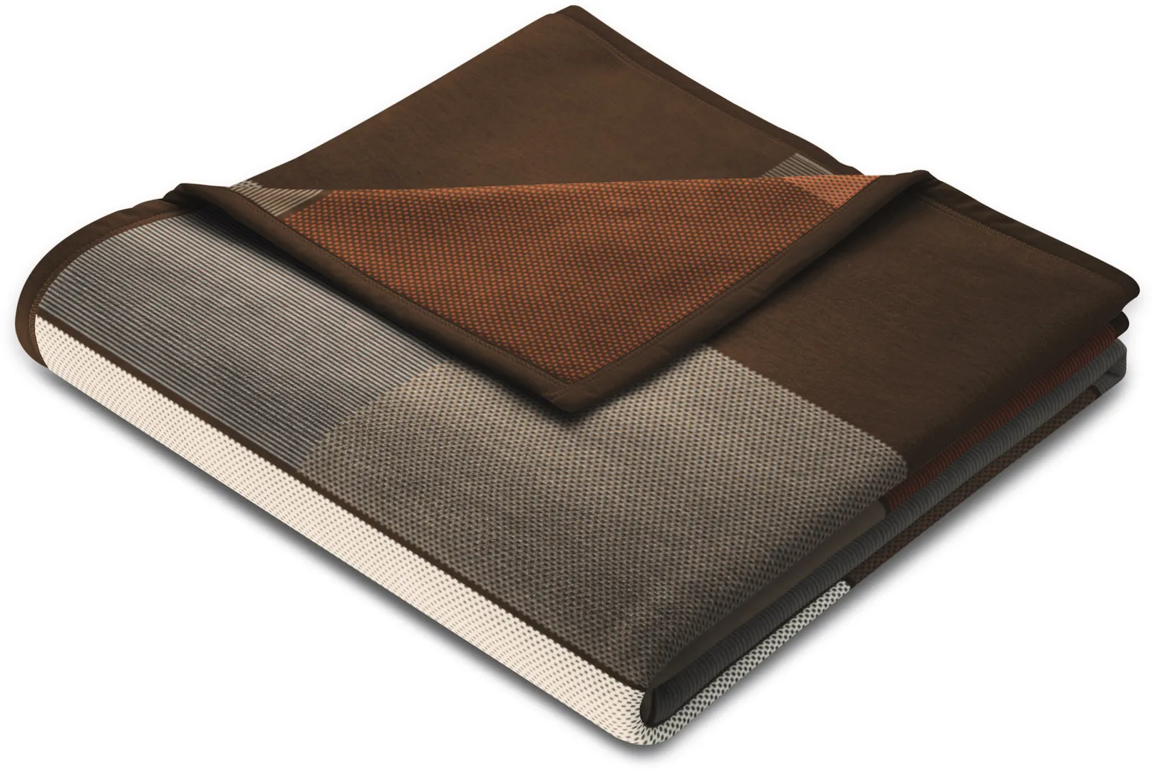 Biederlack Wohndecke BLOCKING, 220 x 240 cm