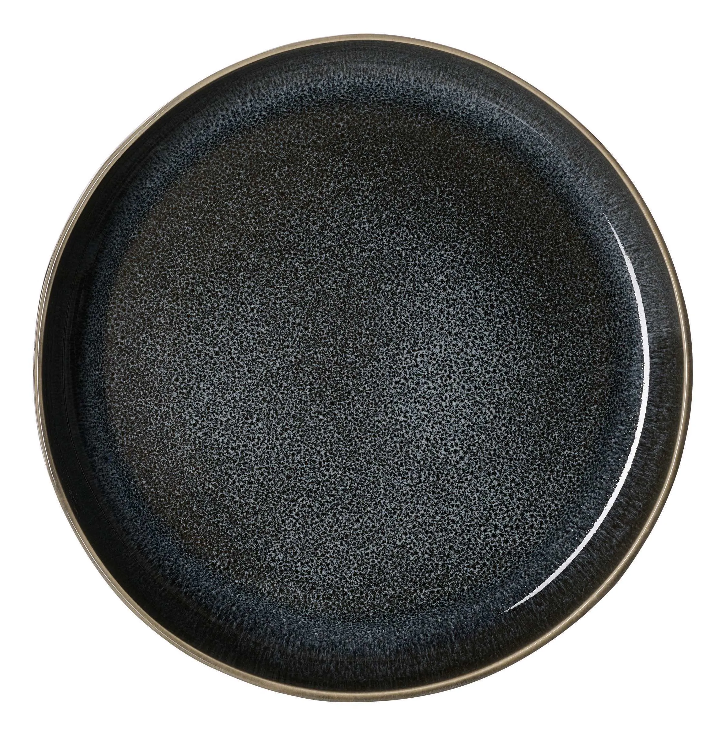 Teller | 2,5 x Ø 33,5 cm | Grau | Steingut