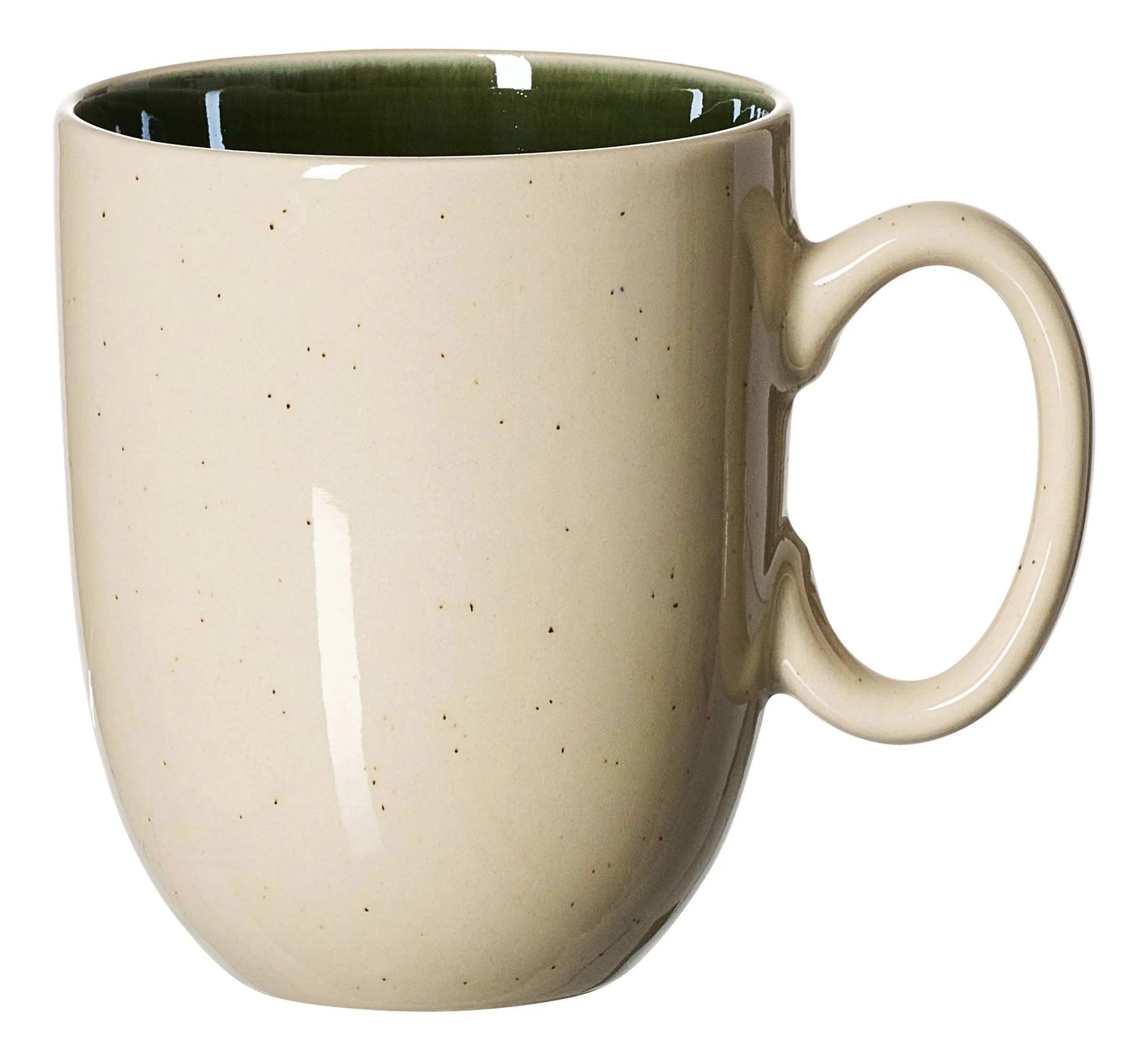 Kaffeebecher | Skog | Steingut | dunkelgrün | 400 Ml