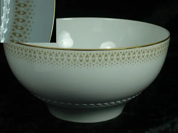 große Gemüseschüssel - Tirschenreuth Melodie Festival - Goldborte