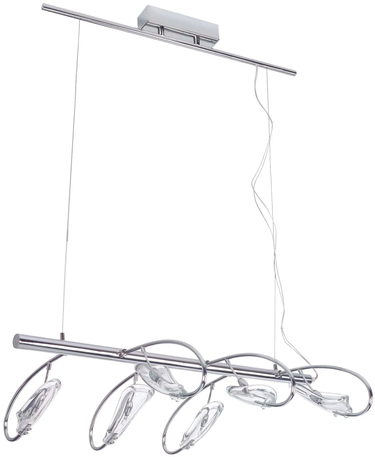 792.60  Paulmann Pineto Pendelleuchte 6x20W Chrom/Glas