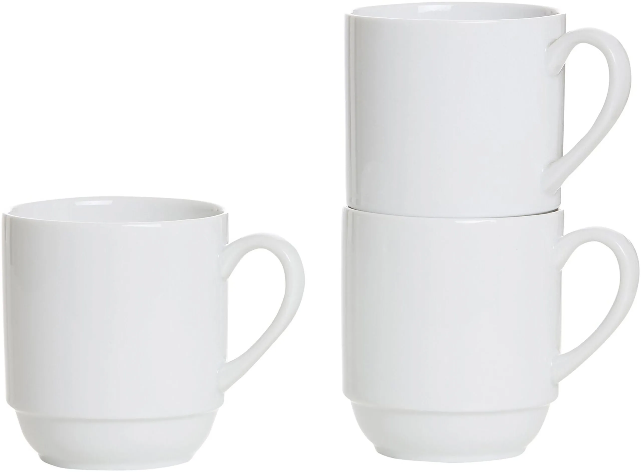 Kaffeebecher | Basic | Porzellan | Weiss | 300 Ml