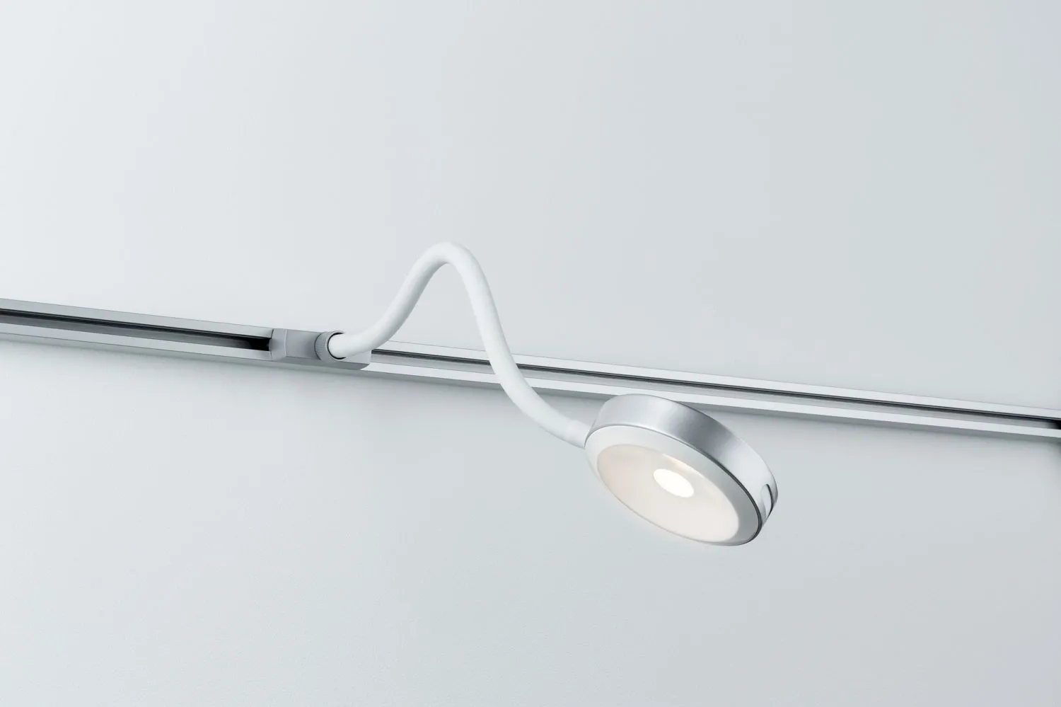 Paulmann URail Syst LED Leseleuchte Discus 1x5,5W Chrom matt 230V Metall/Kunststoff