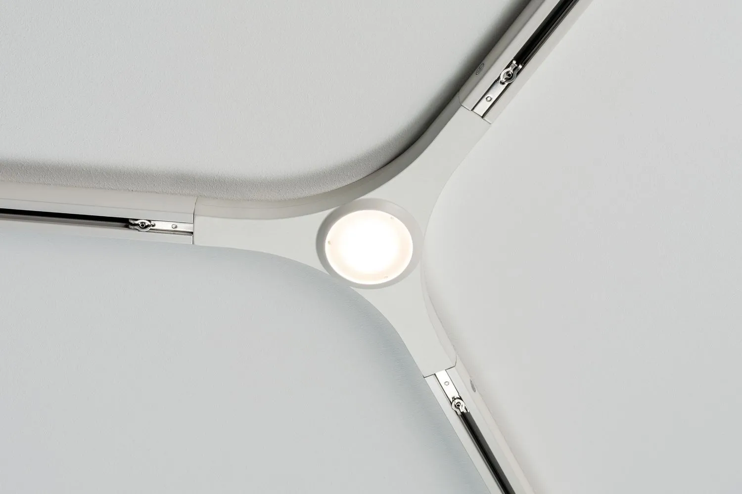 URail System LED Y-Verbinder 1x5,8W Weiß 230V Metall dimmbar