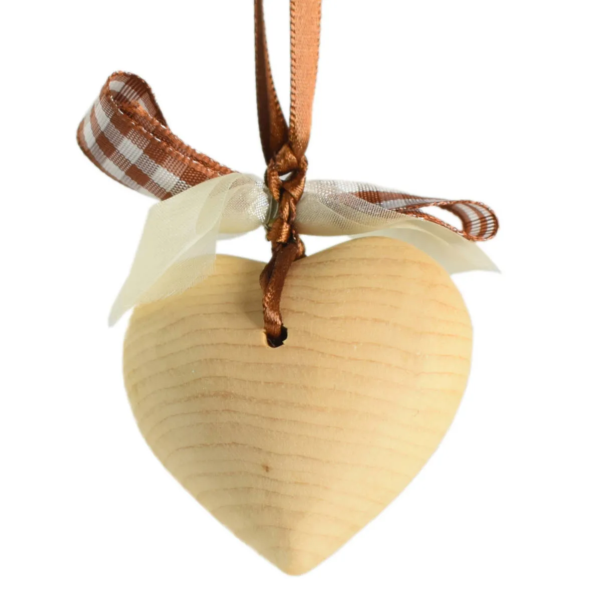 Zirbenherz mit Band - 'Welcome Love'