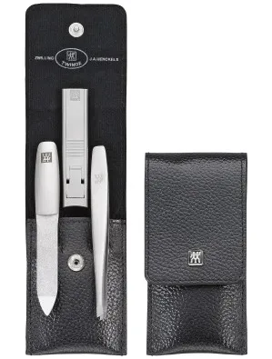 Zwilling Beauty - Maniküre Twinox Taschenetui, schwarz, 3-tlg., 97119-004